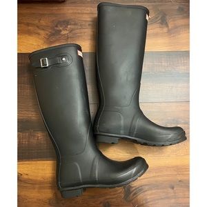 Hunter Original Tall Black Rain Boots